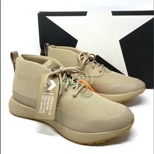 Converse Star Series UT Mid Papyrus Men’s Size 9 Sneakers 166520C